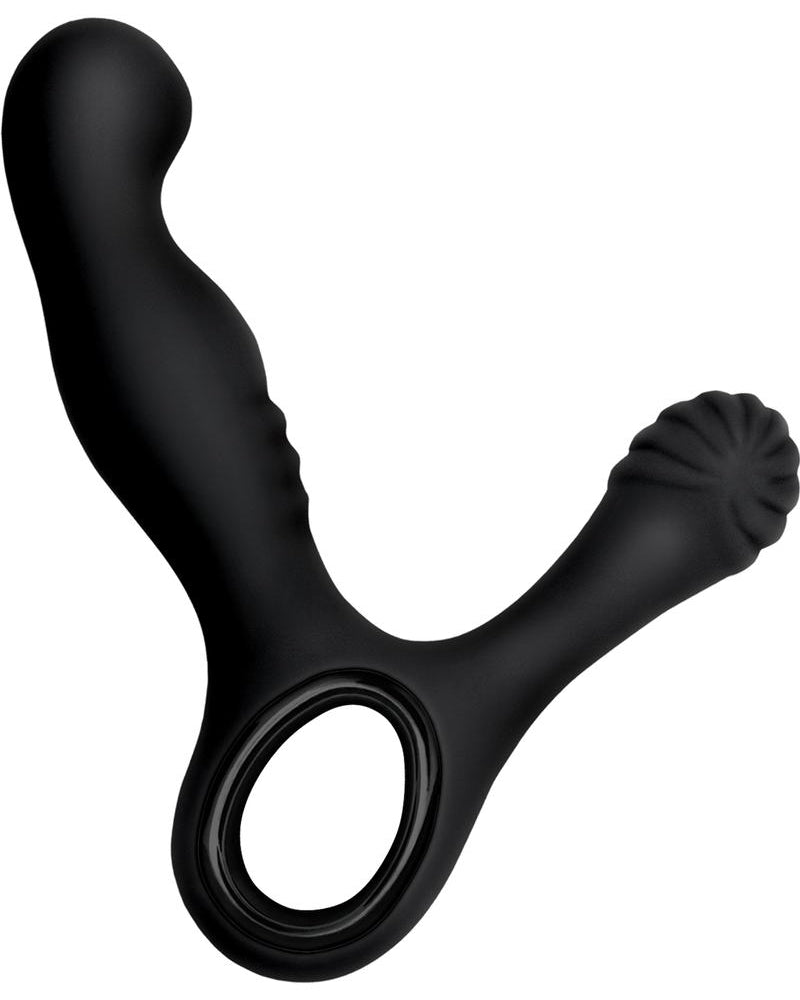 Renegade Revive Rechargeable Silicone Dual Stimulator Waterproof Black