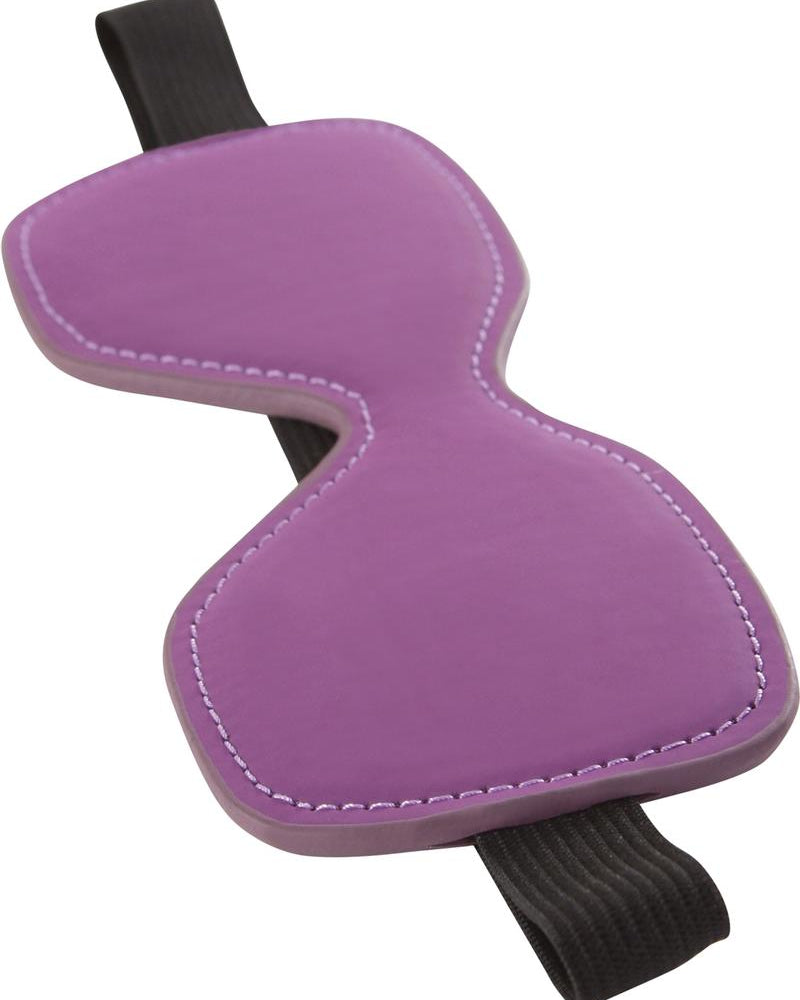 Venda para los ojos de esclavitud de lujuria púrpura