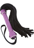 Lust Bondage Whip Purple And Black