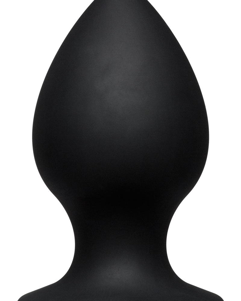 Kink Ace Silicone Extra Large Anal Plug Black 5 Inch