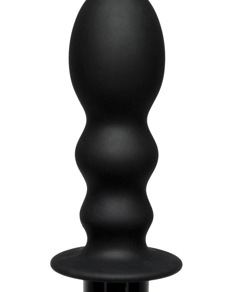 Kink Flow Pleasure Silicone Anal Douche Accessory Black