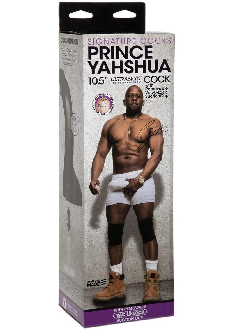 Prince Yahshua Ultraskyn Cock Black 10.5 Inch