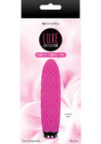 Luxe Collection Princess Compact Silicone Vibe Rechargeable Waterproof Pink