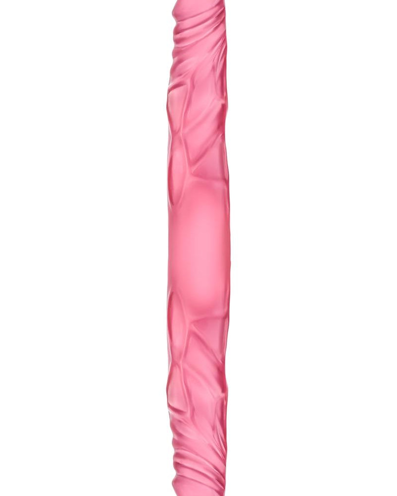 B Yours Double Dildo Jelly Pink 14 Inch