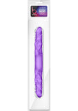 B Yours Double Dildo Jelly Purple 14 Inch