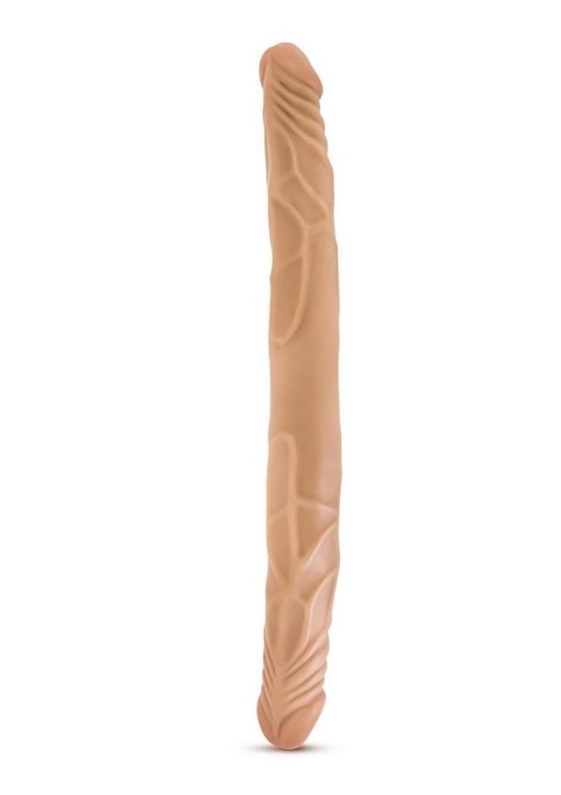 B Yours Double Dildo Latin Brown 14 Inch