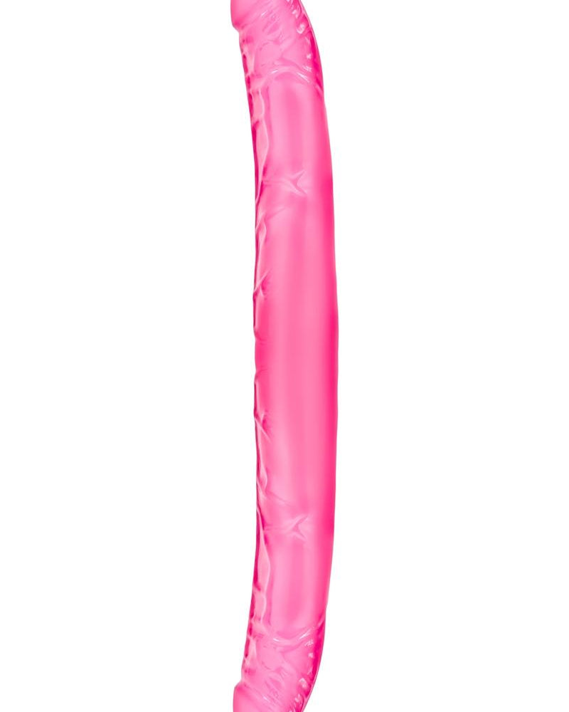 B Yours Double Dildo Jelly Pink 16 Inch