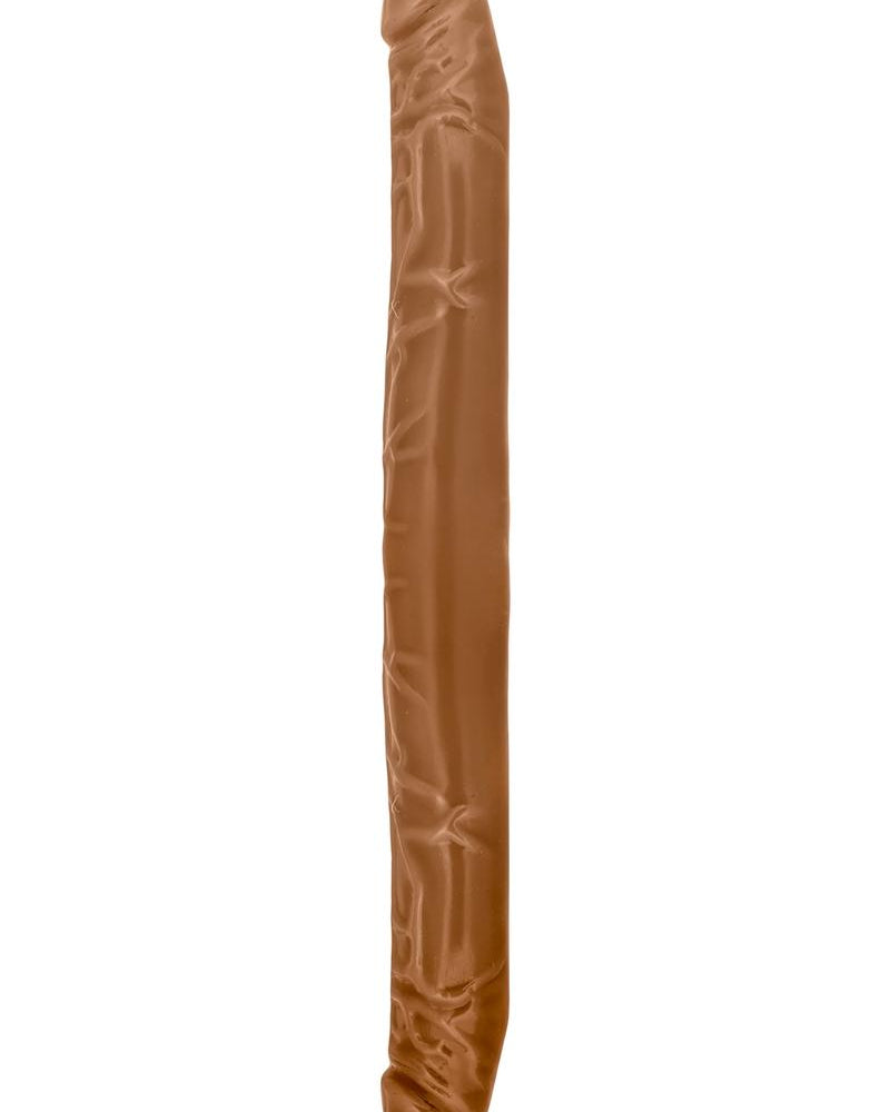 B Yours Double Dildo Latin Brown 16 Inch