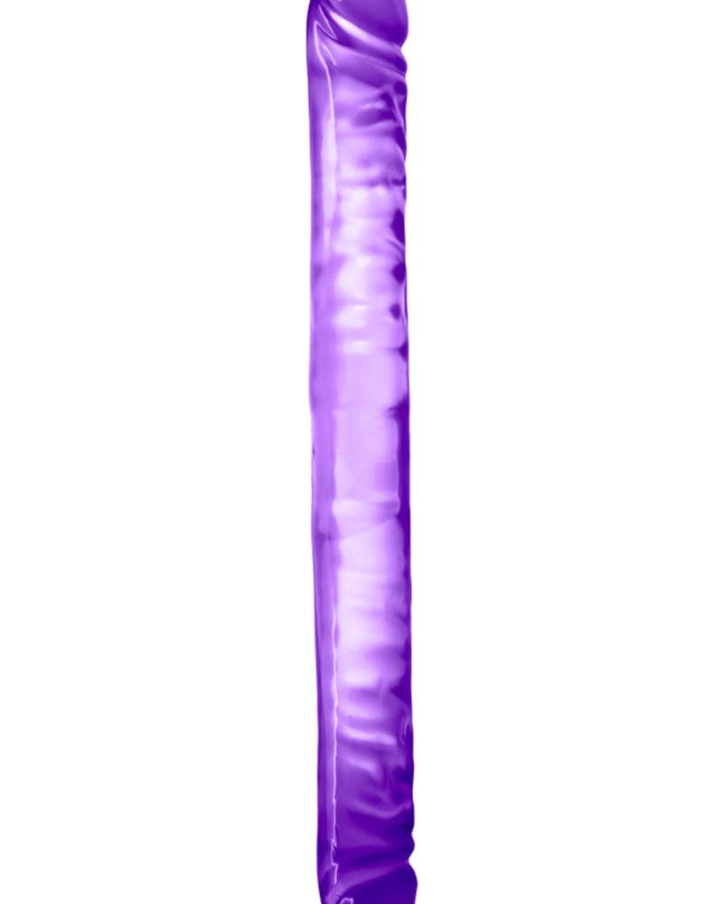 B Yours Double Dildo Jelly Purple 18 Inch
