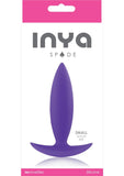 Tapón anal de silicona Inya Spade pequeño morado