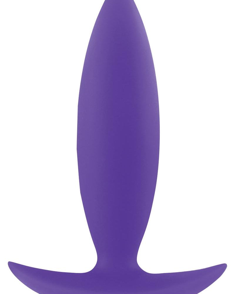 Inya Spade Silicone Anal Plug Small Purple