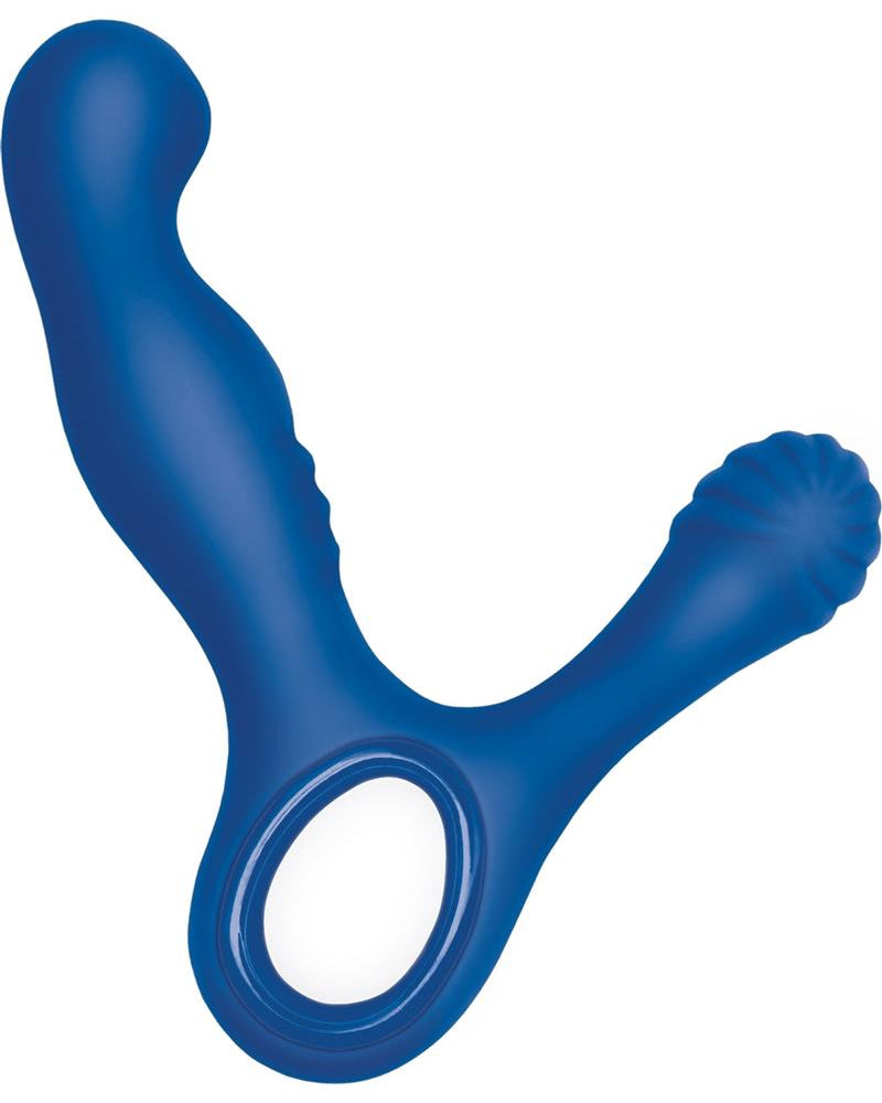 Renegade Revive Rechargeable Silicone Dual Stimulator Waterproof Blue