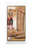 Loverboy The Matador Realistic Dildo Brown 8 Inch