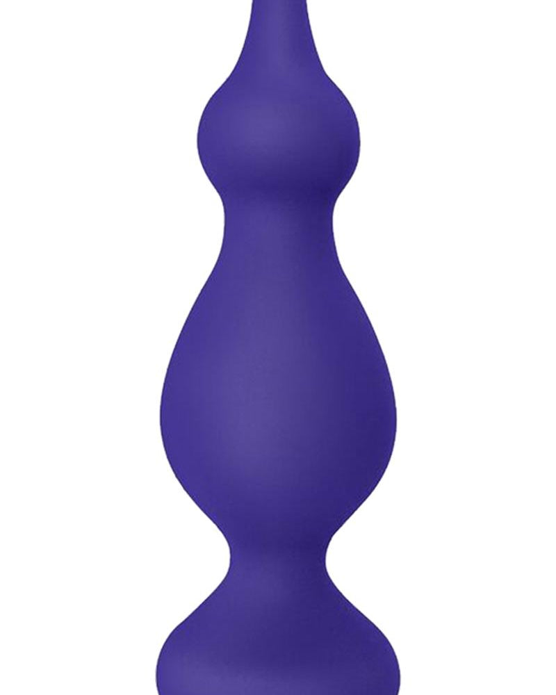Plug and Play Spire Silicone Butt Plug Waterproof Plum