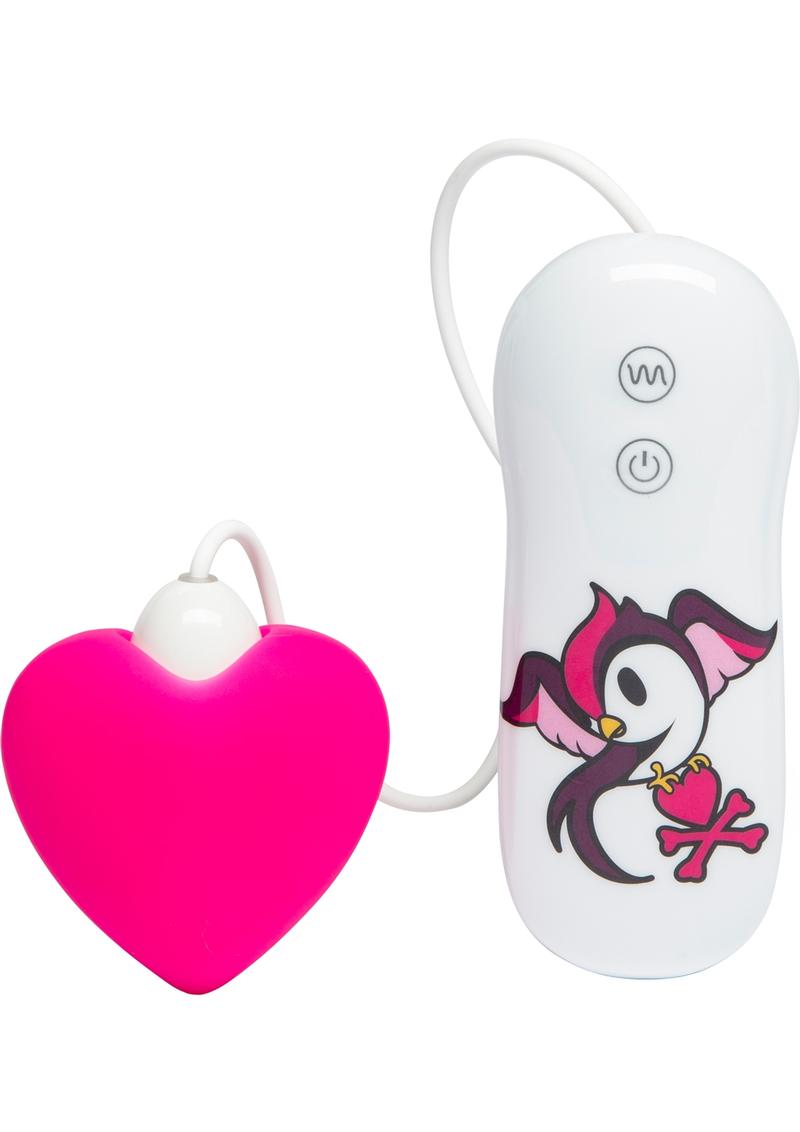 Tokidoki Swoop Petal Vibe Wired Remote Silicone Clitoral Vibe Waterproof Pink