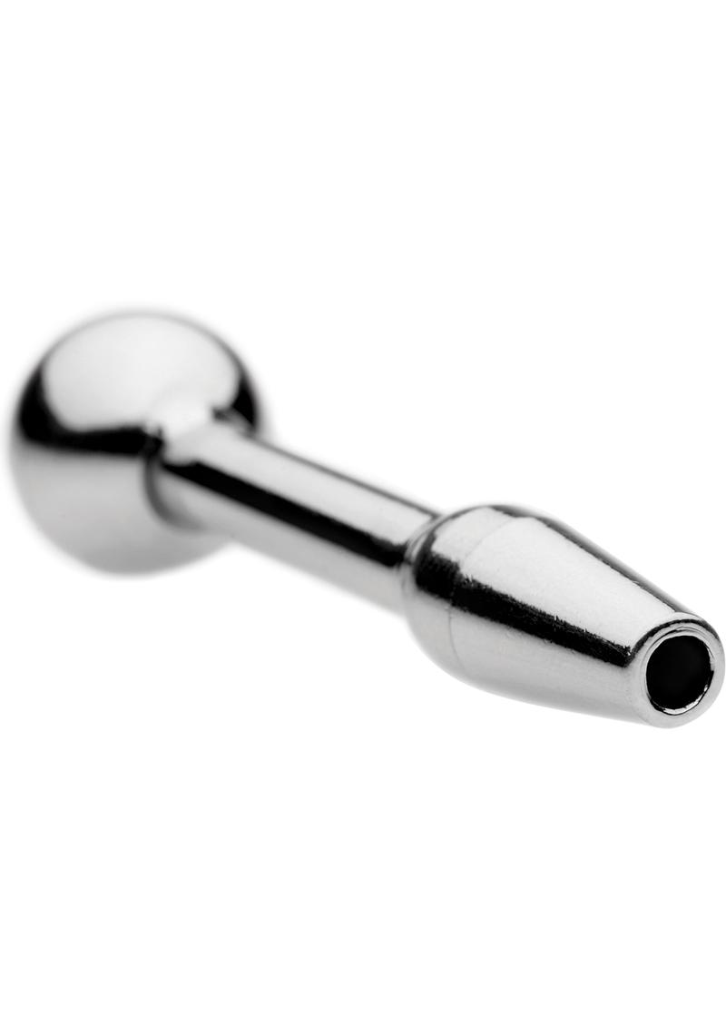Serie Master Chasm Inserto Cum-Thru de acero inoxidable plateado de 2 pulgadas
