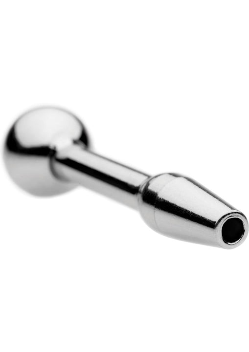 Serie Master Chasm Inserto Cum-Thru de acero inoxidable plateado de 2 pulgadas