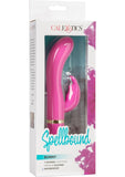 Conejito Spellbound de silicona con doble vibración, resistente al agua, color rosa