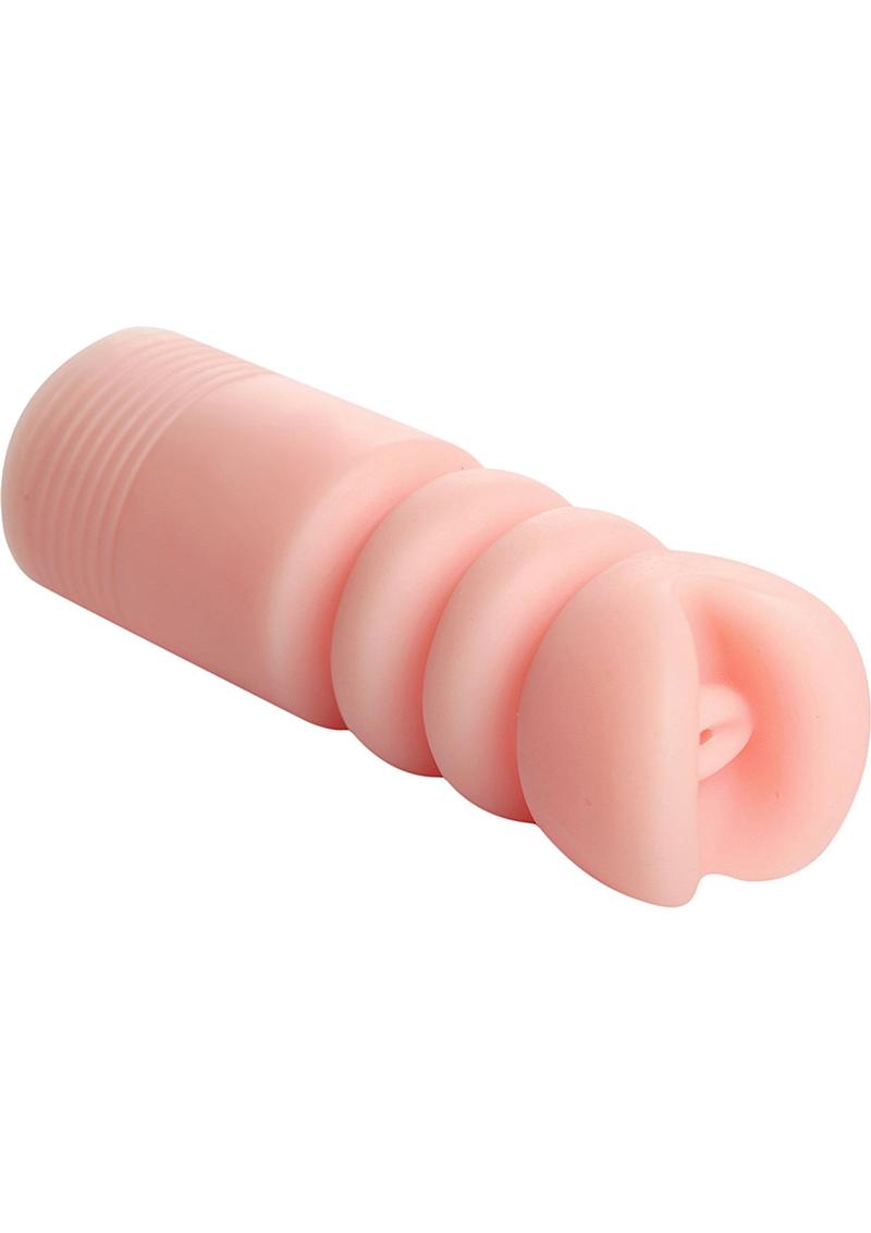 Funda para masturbador SexFlesh M-Gasm Attachment, vainilla