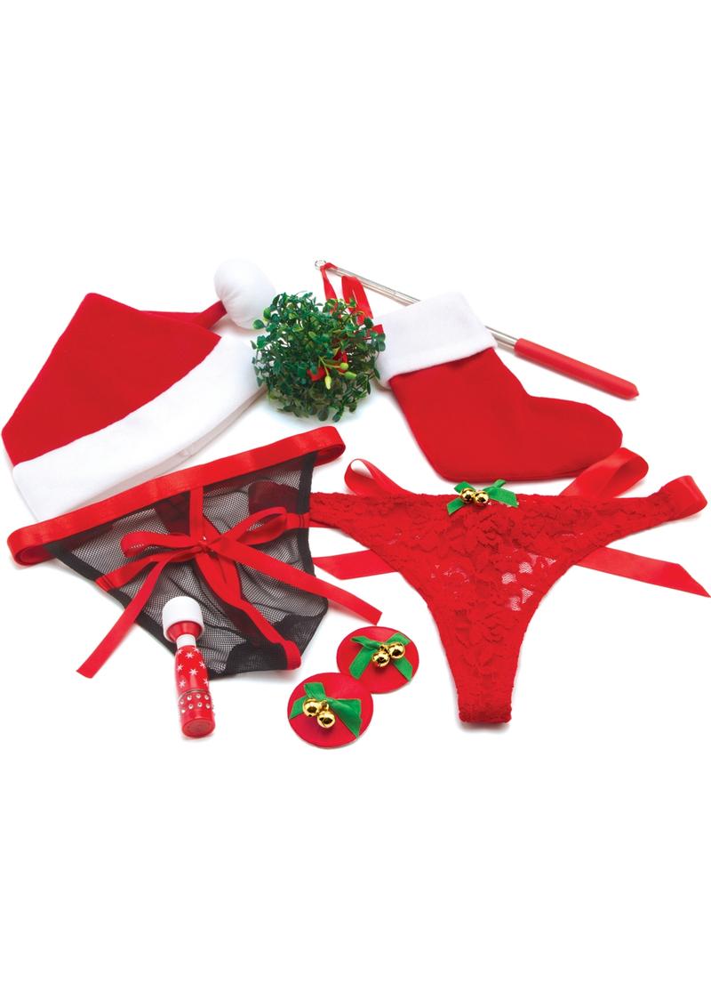 Set de regalo de 8 piezas de la colección para parejas Bodywand Under The Mistletoe