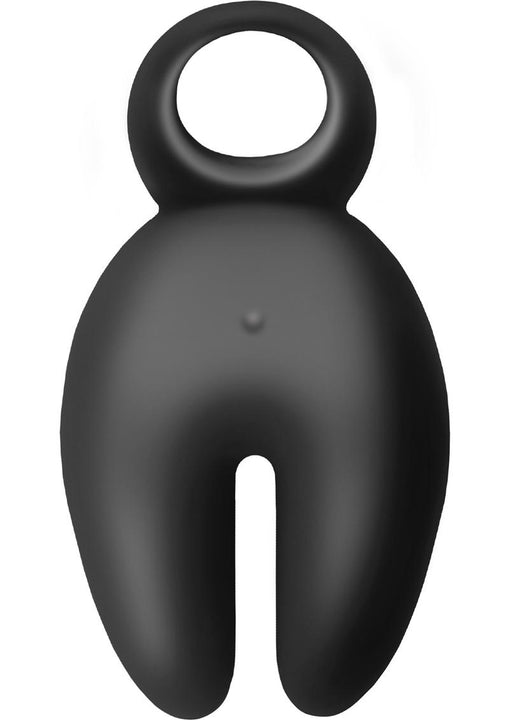 Climax Elite Clio 9X Vibrador de silicona con doble motor, resistente al agua, color negro