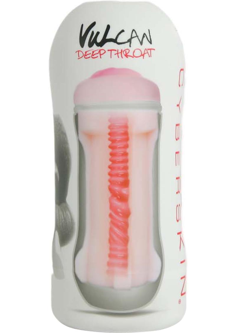 Cyberskin Vulcan Deep Throat Stroker Flesh