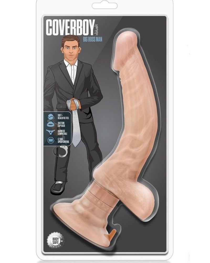 Loverboy The Boss Man Realistic Dildo Beige 10.50 Inch