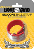 Boneyard Silicone Ball Strap Red