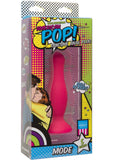 American Pop Mode Silicone Anal Plug Pink 5 Inch