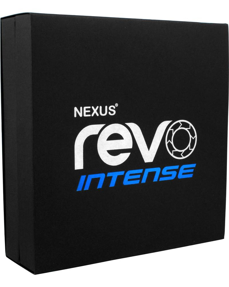 Nexus Revo Intense Rechargeable Silicone Rotating Prostate Massager Black