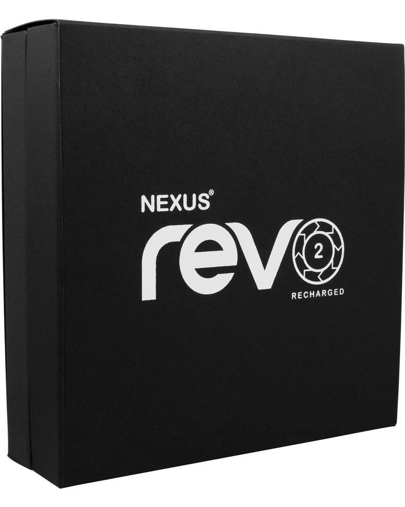 Nexus Revo 2 Recharged Silicone Rotating Prostate Massager Black