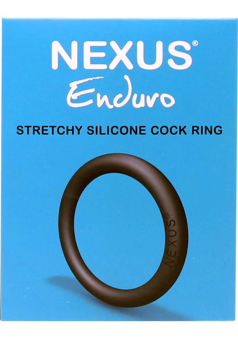 Nexus Enduro Silicone Cock Ring Black
