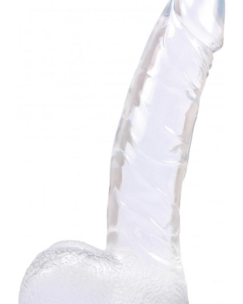 Wet Dreams Crystal Stallion Realistic Dong Clear 6.5 Inches