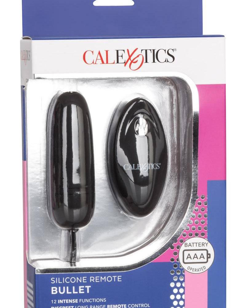 Silicone Wireless Remote Bullet Waterproof Black