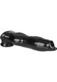 Oxballs Fido Cocksheath With Adjustable Fit Penis Sleeve Black