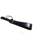 Rouge Folded Leather Paddle Black