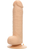 Emperor 10 Function Realistic Silicone Dildo Ivory 5.75 Inch