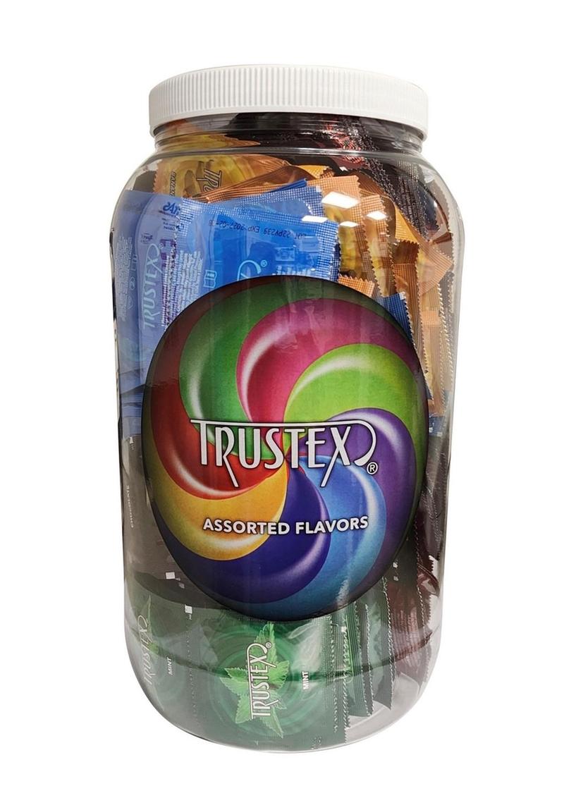 Condones Trustex de sabores variados, 288 por envase