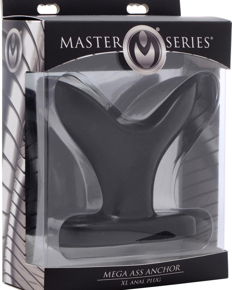 Master Series Mega Ass Anchor XL Anal Plug Black