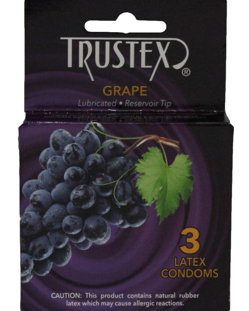 Condón de uva Trustex
