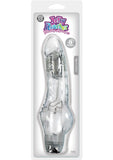 Jelly Rancher Vibrating Massager Waterproof Clear 8 Inch