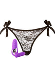 Nu Sensuelle Pleasure Panty Wireless Remote Control Silicone USB Rechargeable Bullet Waterproof Purple