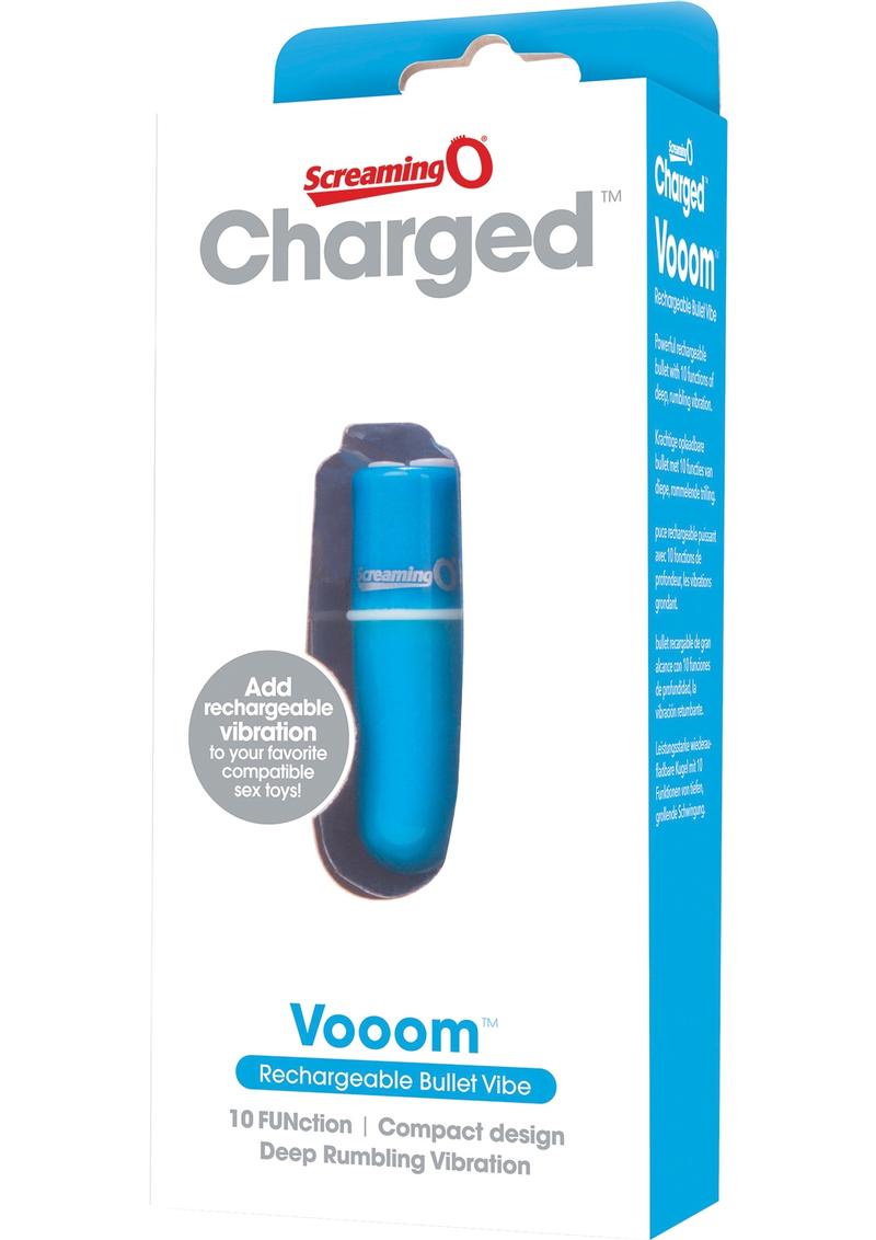 Charged Vooom Rechargeable Bullet Blue