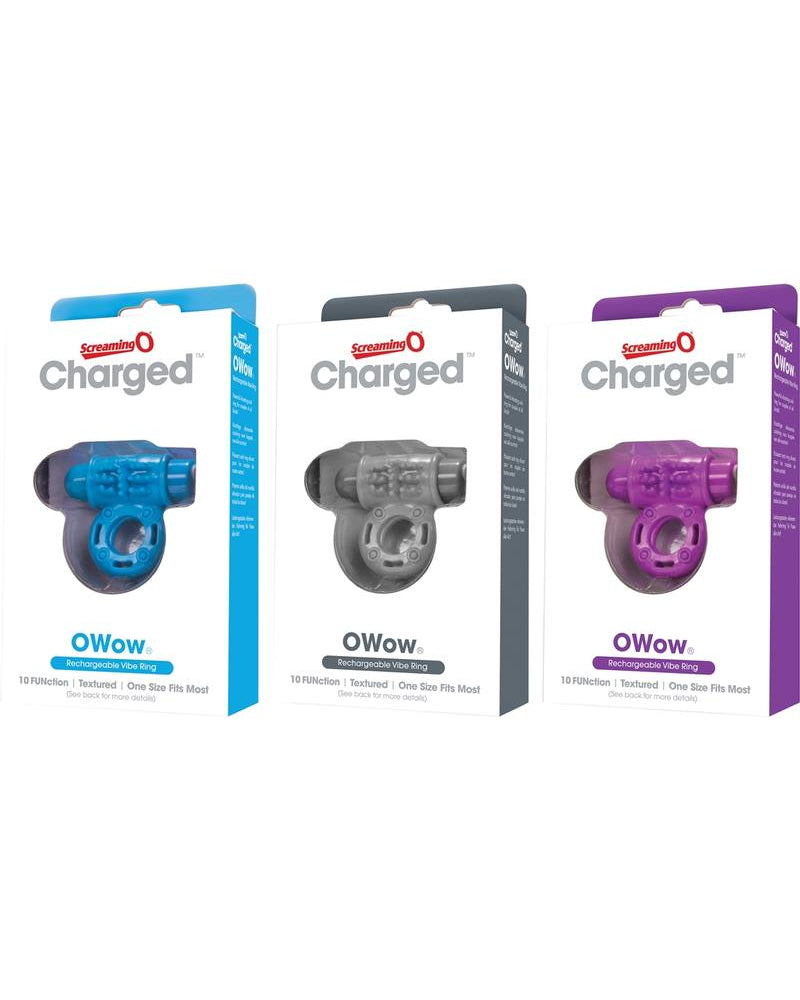 Mini vibrador Owow Vooom cargado, asistente de 6/disp.