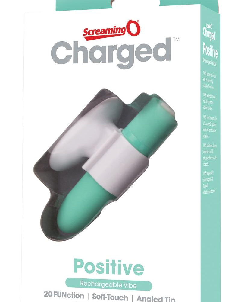 Vibrador recargable positivo cargado e impermeable Kiwi