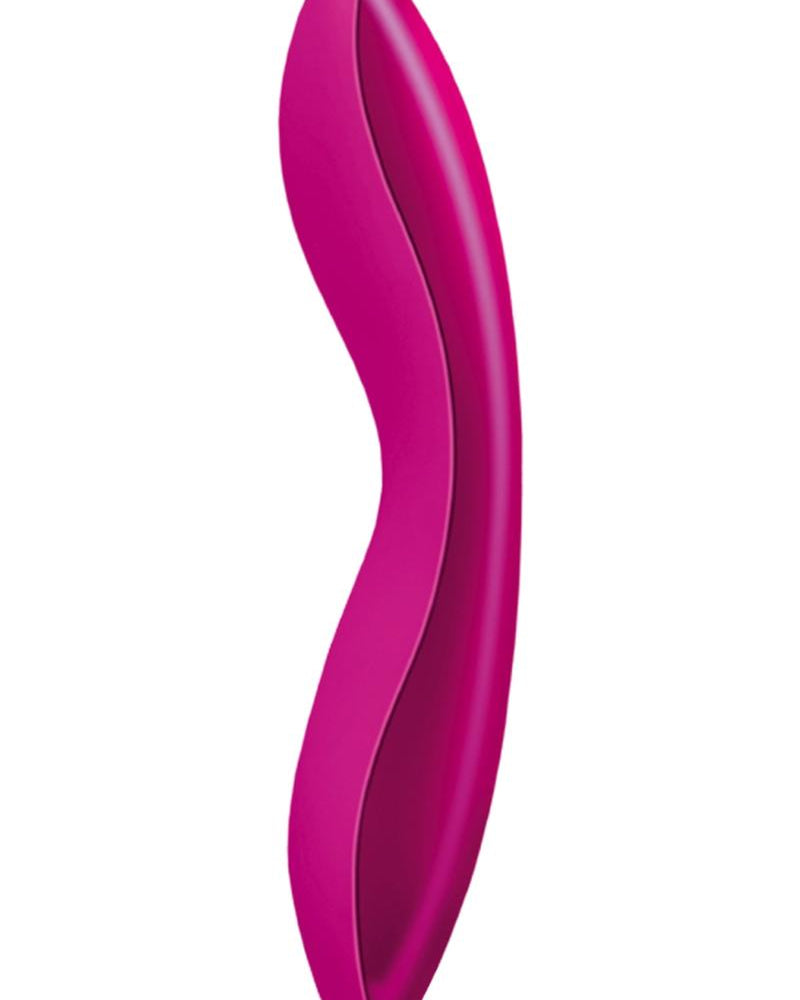 Climax Elite Meg 9x Varita de silicona para punto G, recargable, resistente al agua, color rosa, 7,5 pulgadas