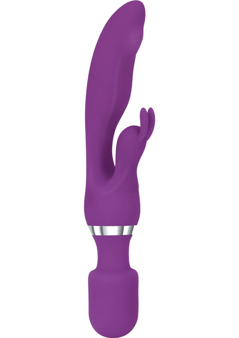 Adam and Eve - G Motion Rabbit Wand Vibe - Purple