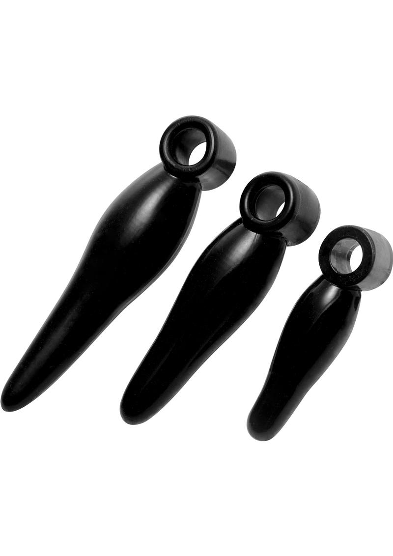 Frisky Rimmers Finger Rimmer Black 3 Each Per Set