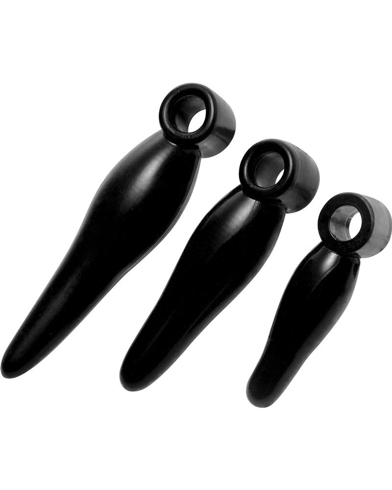 Frisky Rimmers Finger Rimmer Black 3 Each Per Set