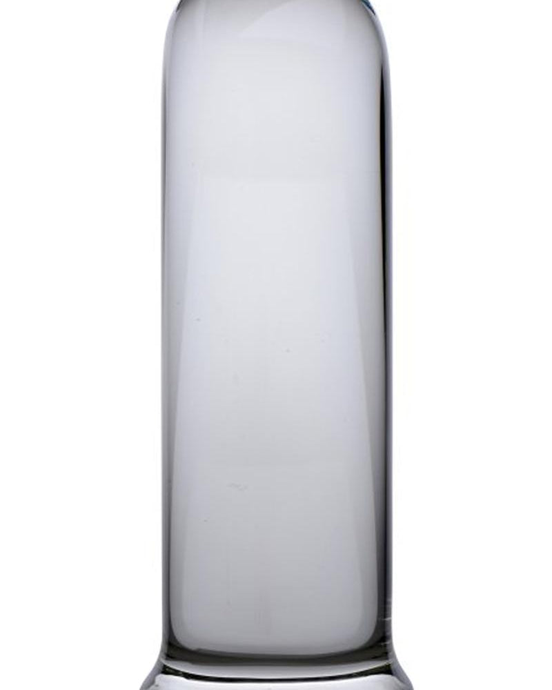 Prisms Pillar Large Cylinder Glass Plug Clear